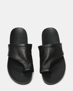 KESSEY BLACK LEATHER