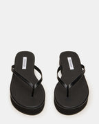 KIORA BLACK LEATHER