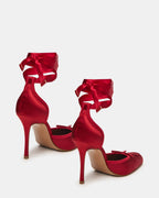 LARINA RED SATIN