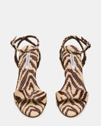 MYKA ZEBRA RAFFIA