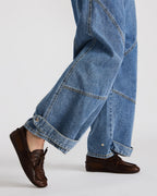 SAG BROWN LEATHER