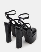 SCOTLYN BLACK CROCODILE
