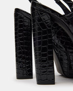 SCOTLYN BLACK CROCODILE