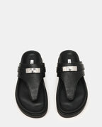 TIBBY BLACK LEATHER