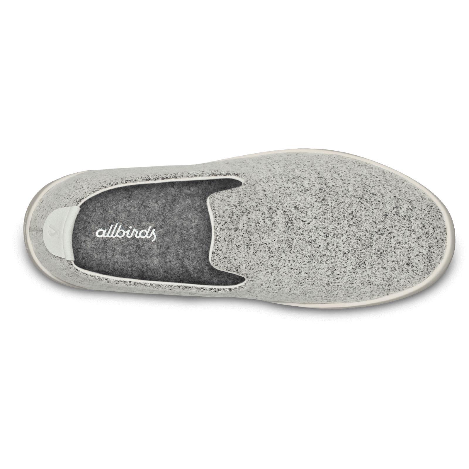 Men's Wool Lounger - Dapple Grey (Cream Sole)