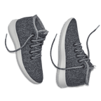 Women's Wool Runner-up Mizzles - Natural Grey (Light Grey Sole)